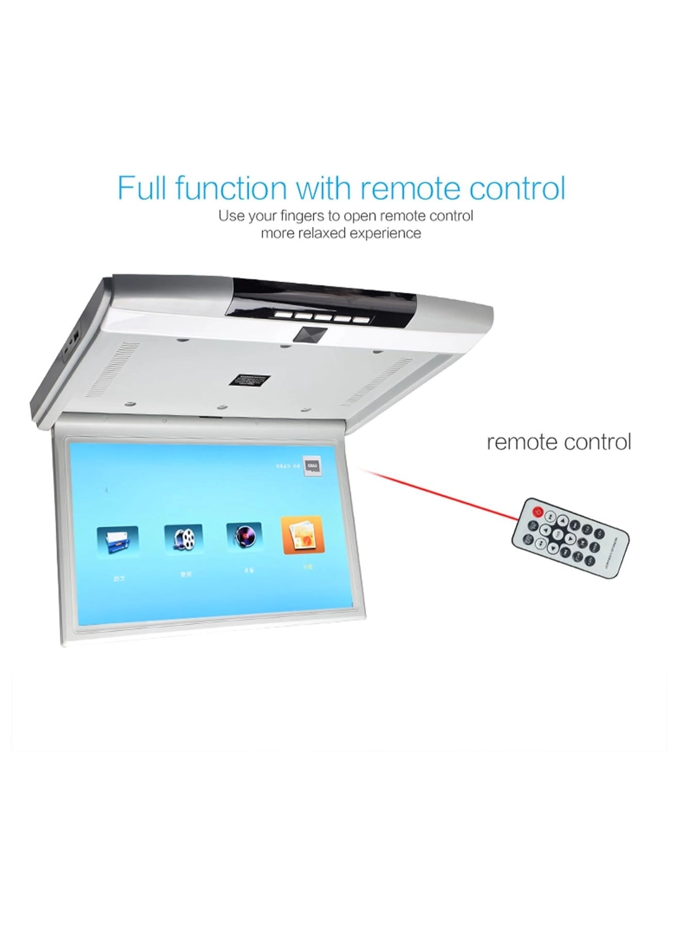 1080P Car Video Player - 22 inch