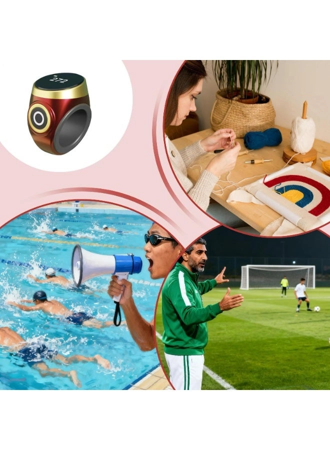 s9 - Touchscreen OLED Display Burgundy