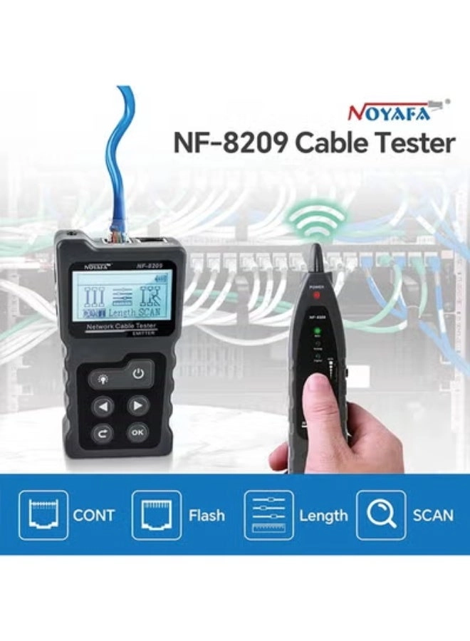 Network Cable Tester - RJ45 Measure Length
