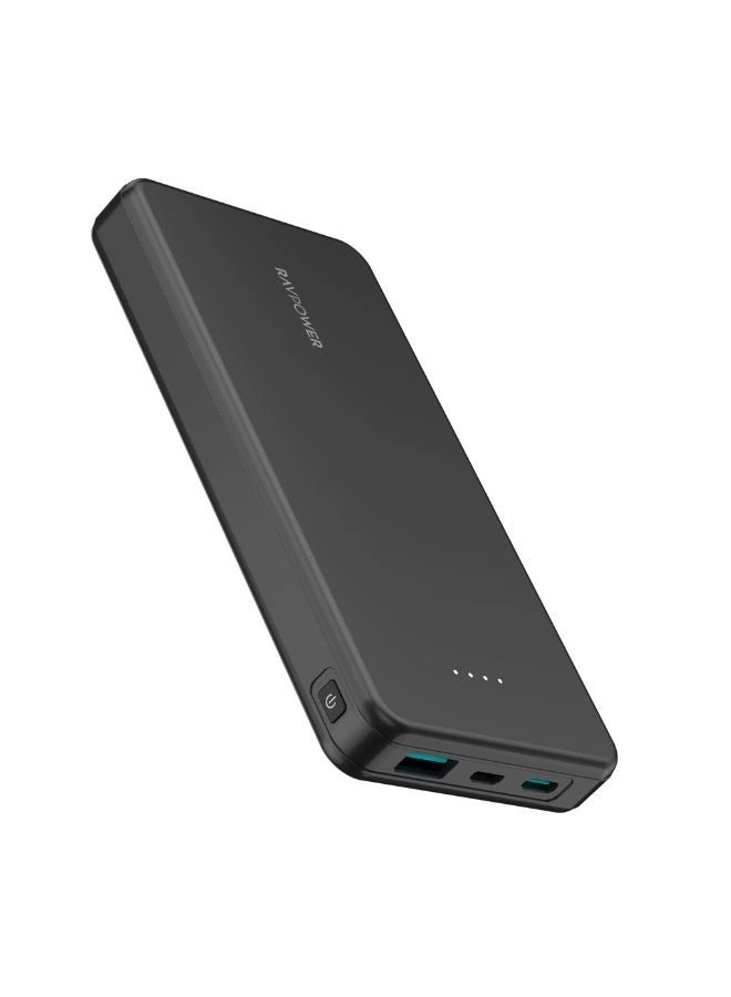 Power Bank - 10000mAh + 3-Port Travel Charger - 20W + Car Charger + USB-C to Lightning Cable + USB-C to USB-C Cable + Travel Bag