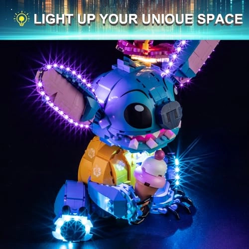 LED Light Kit for LEGO Stitch 43249 - Plastic 1