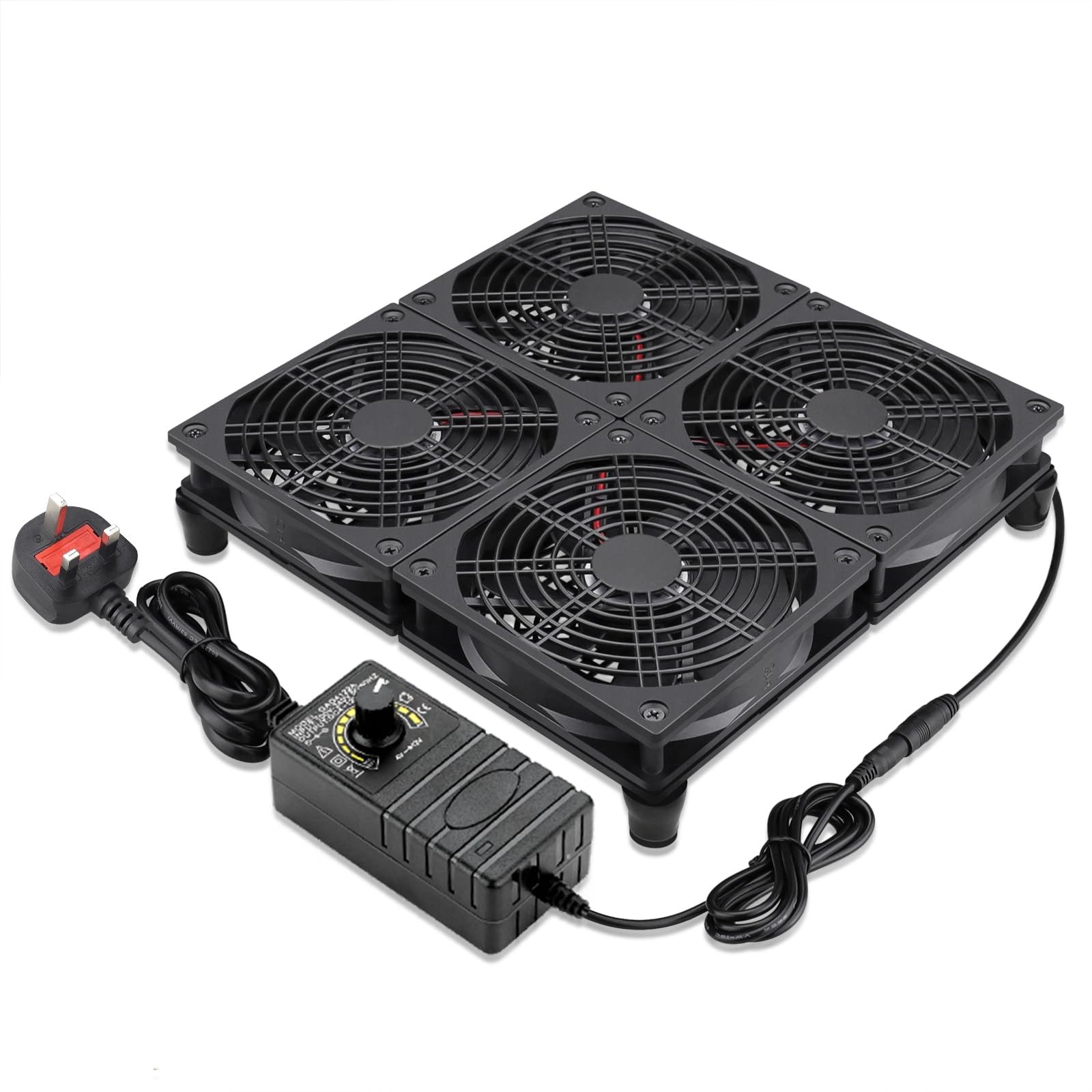 GDSTIME Big Airflow - 4 fan(s) 120mm