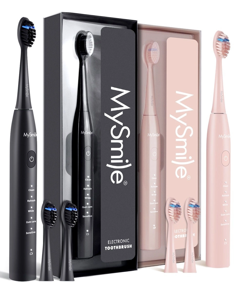 DY156 - Black 3 Brush Heads + DY156 - Purple 3 Brush Heads