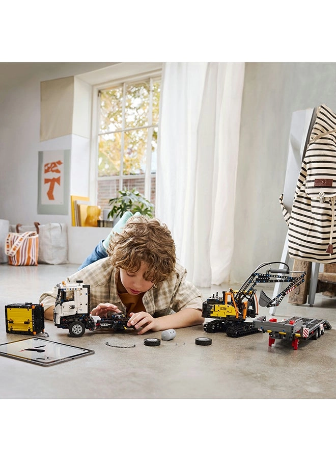 Technic Volvo FMX Truck + EC230 Electric Excavator (42175)