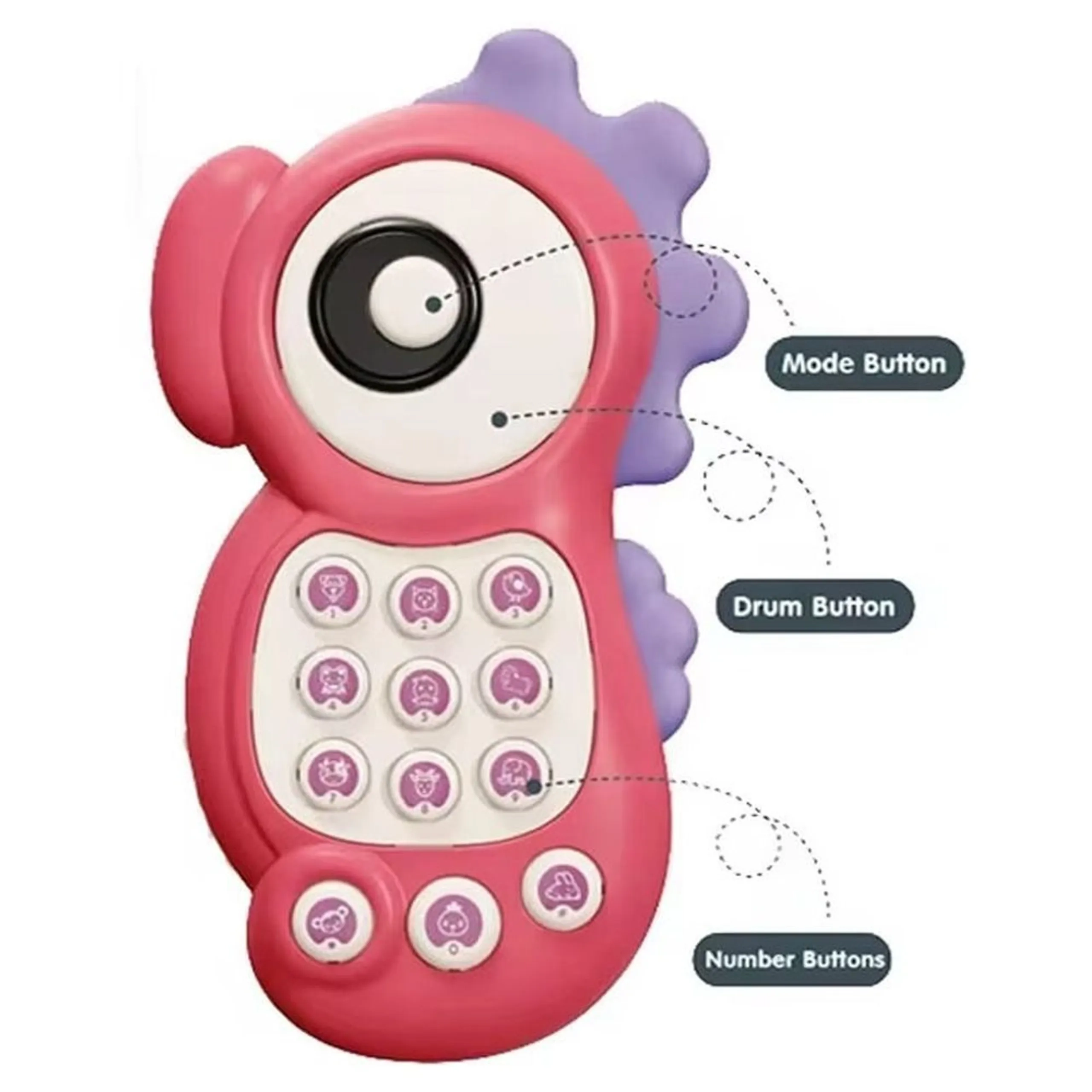 Little Learners Seahorse Phone - 2 years+