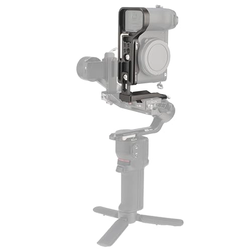 L-Shaped Quick Release Plate - Sony Alpha A6700 Black