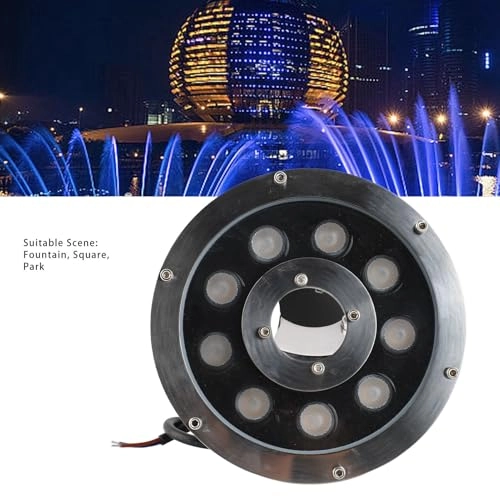 LED Fountain Light - Warm White 9W IP68