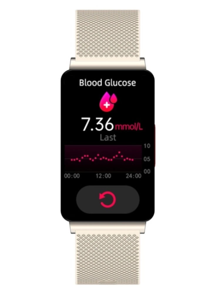 Glucose Monitoring Smart Watch - ECG Bluetooth Call SpO2
