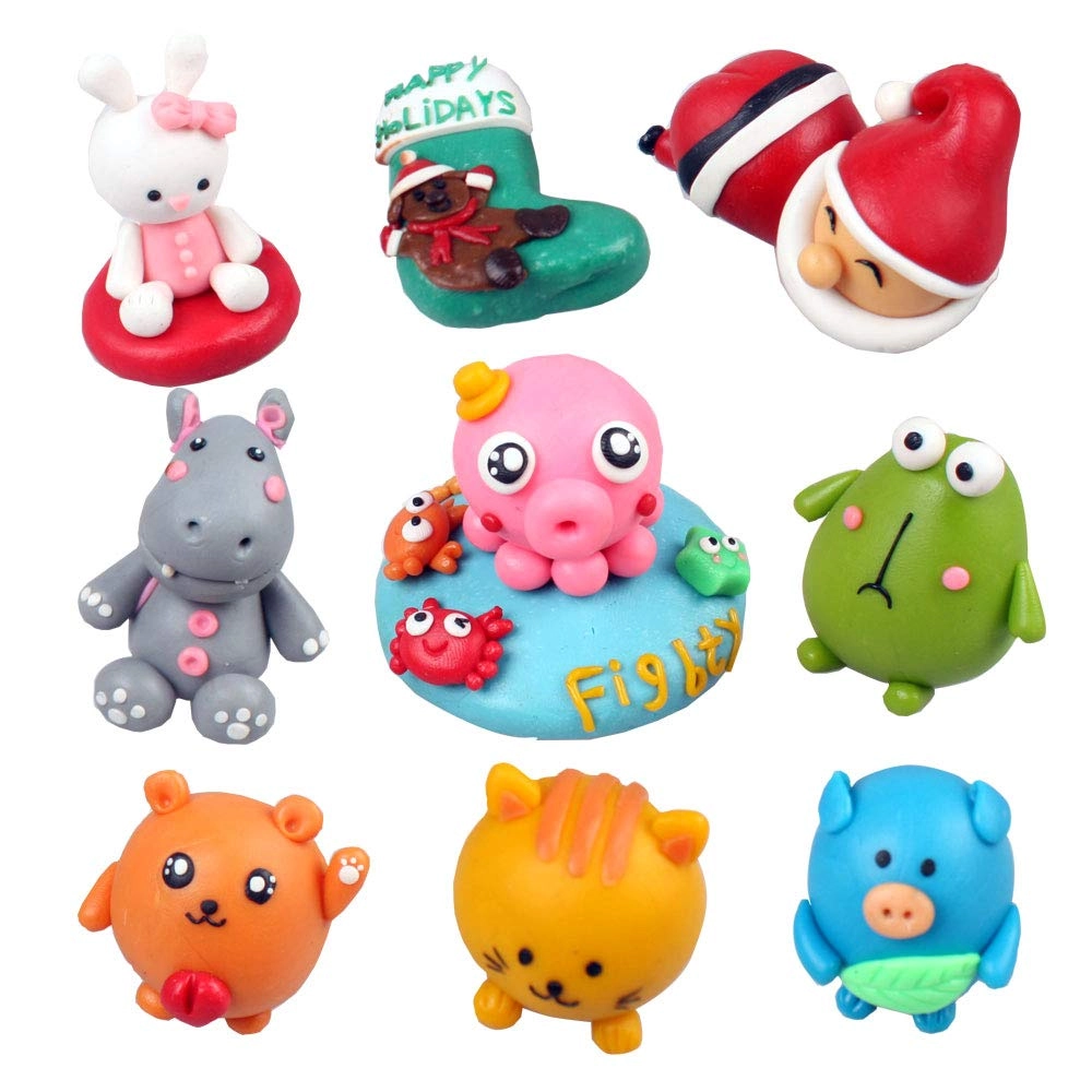 Polymer Clay Kit - Clay, Plasticine 320g