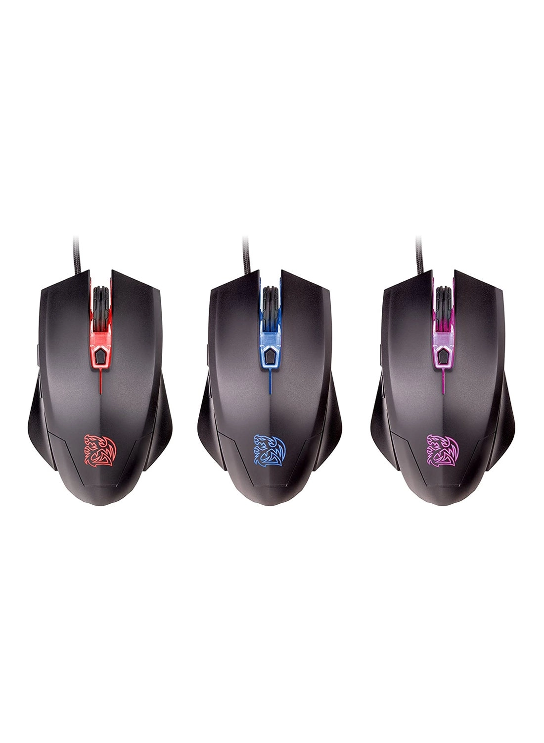 Knucker - 3 Color Membrane + Avago 5050 - 2400 DPI + Headset + Mouse Pad