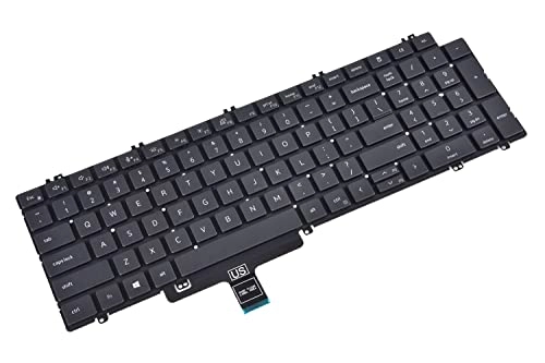Keyboard for Dell Latitude 5520 5521, Precision 3560 3561 - US Wired