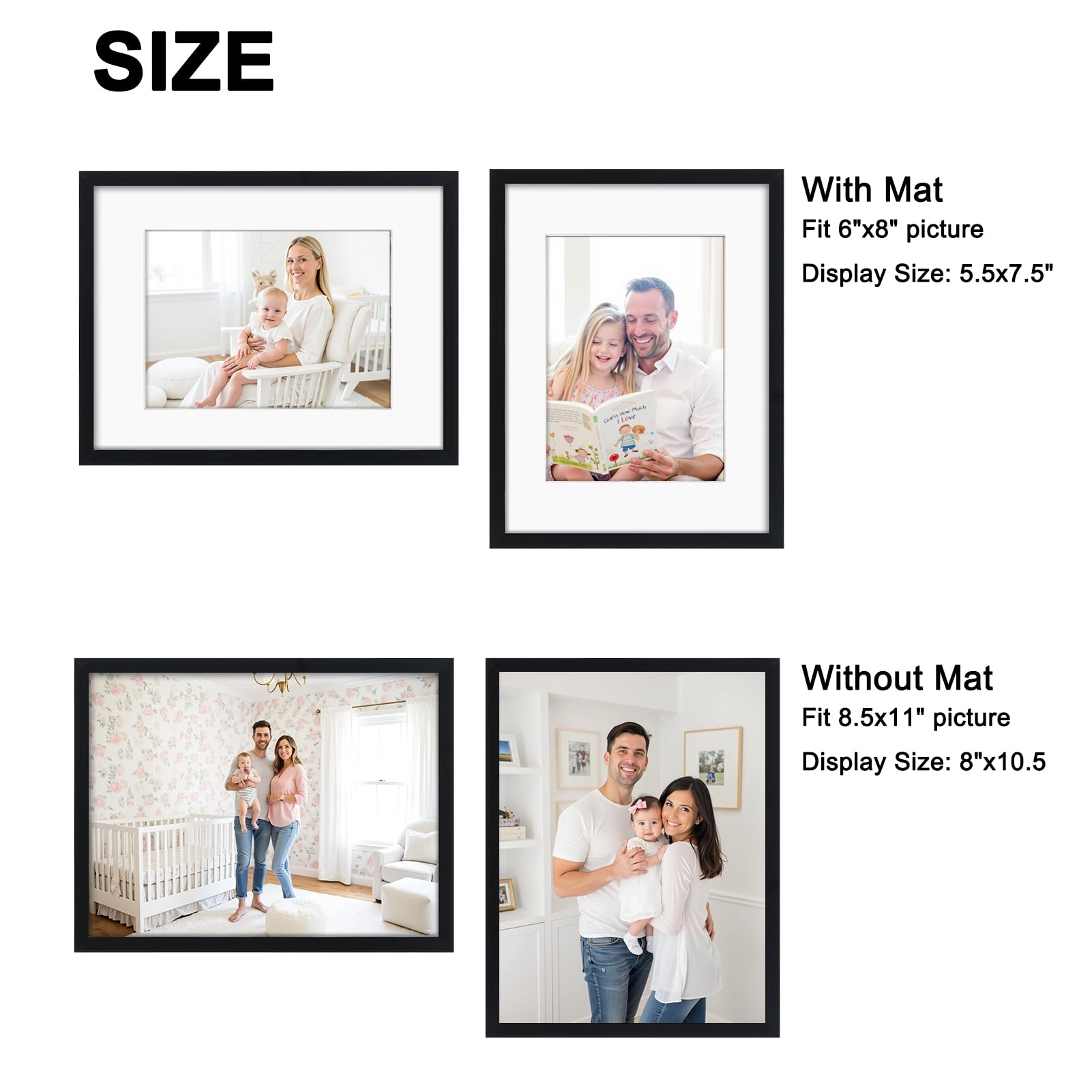 Document Frame - 8.5x11 6x8