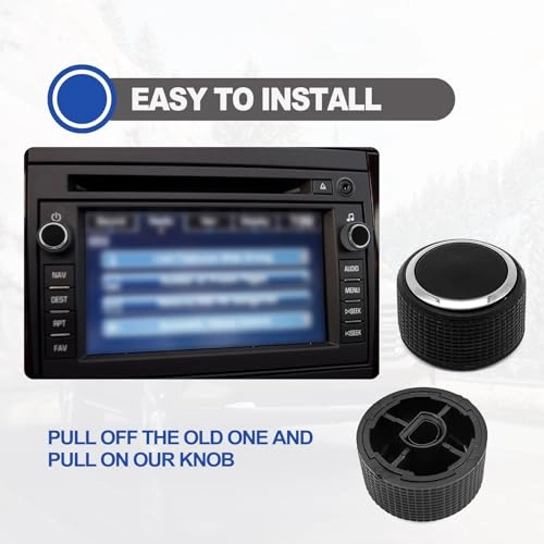 Rear Radio Volume Control Knob - 2 Pcs 22912547