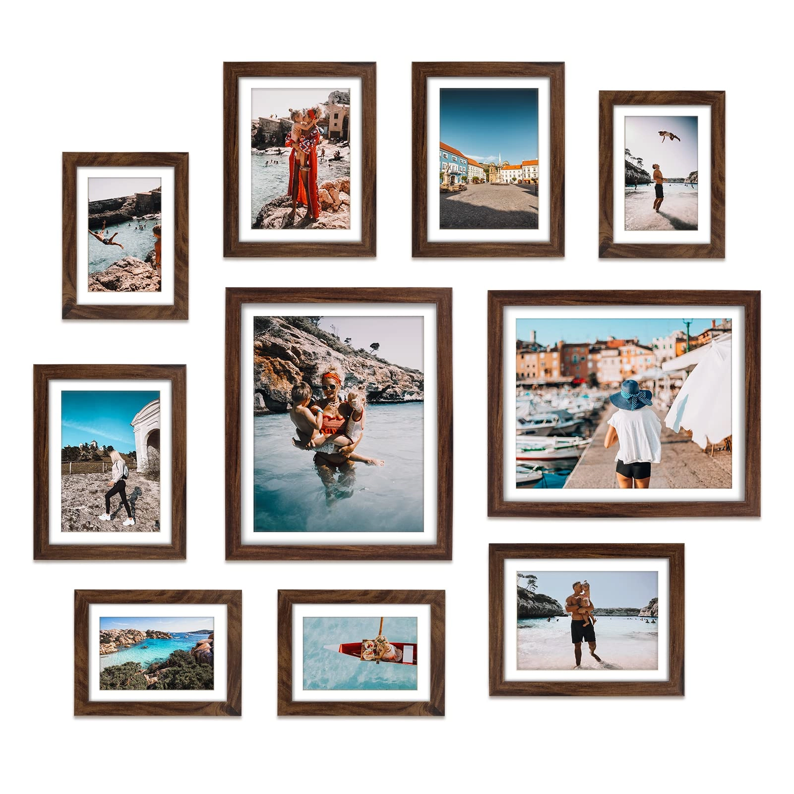 Picture Frames - 4x6 5x7 8x10 Set