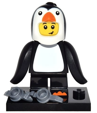 LEGO Series 16 - Mini Figure Penguin Man - Penguin 6 pieces