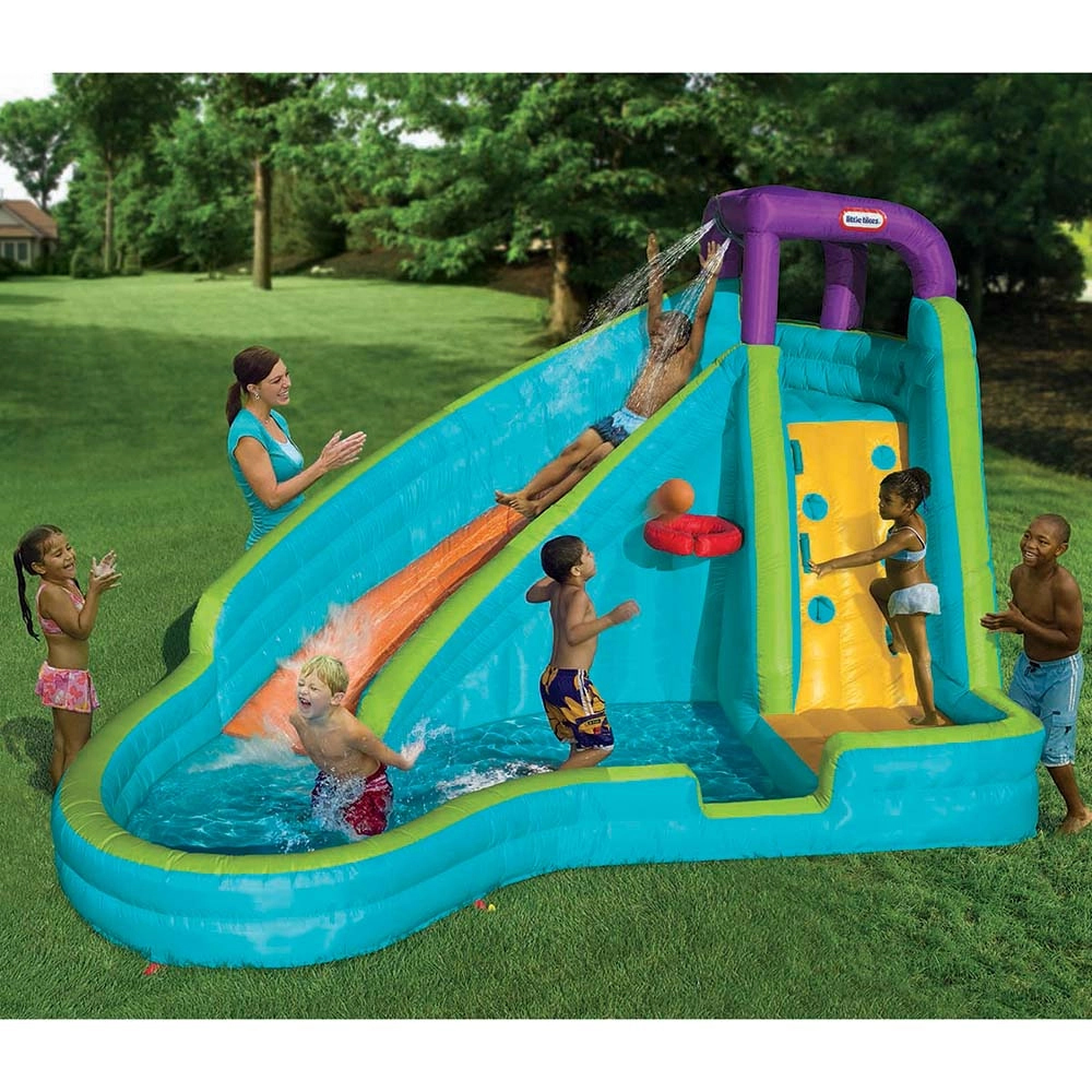Slam 'N Curve Slide - Splash Pool 3-7 Years