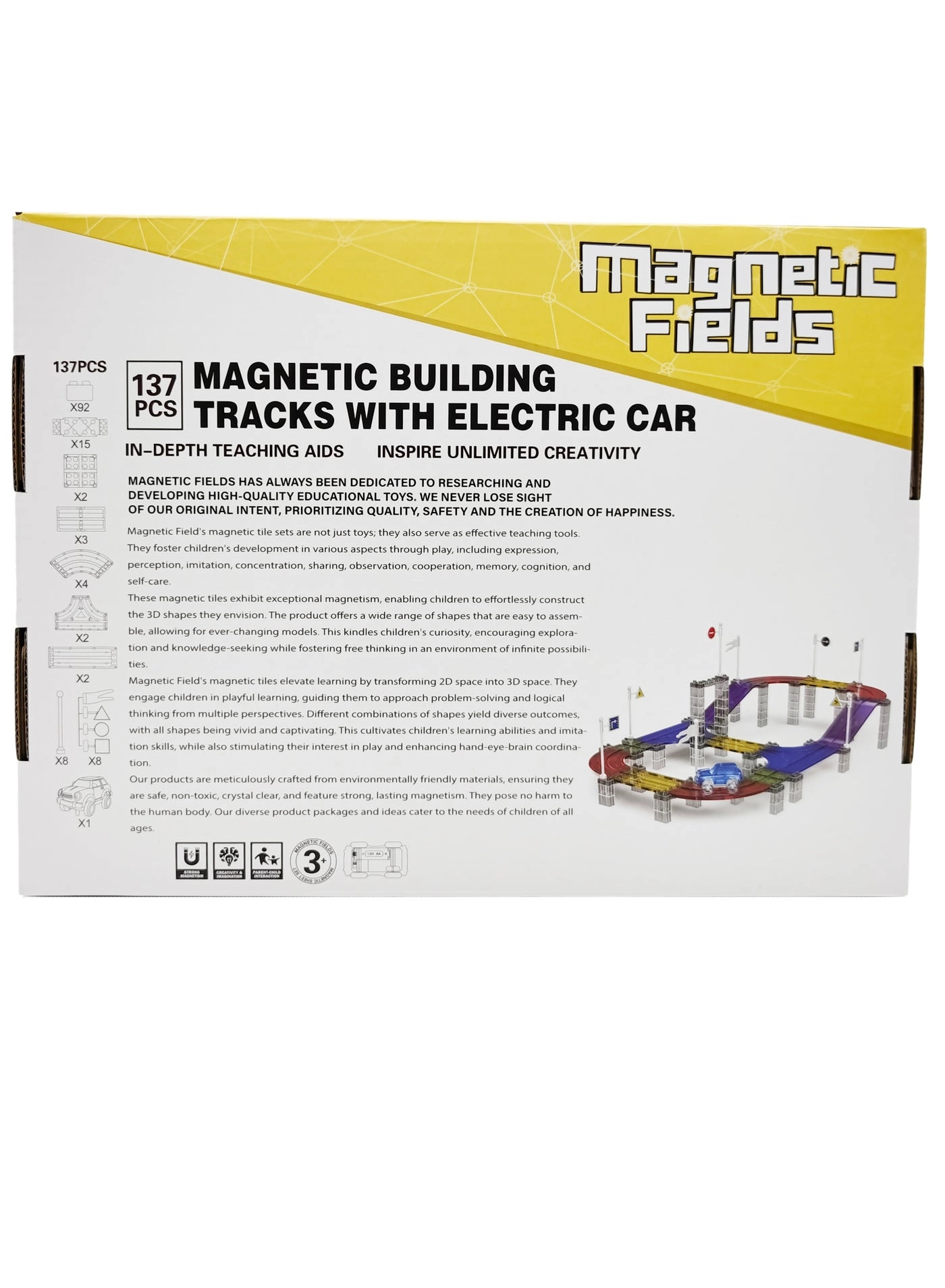 Magnetic Building Tracks (MAGF-1052) - Architecture