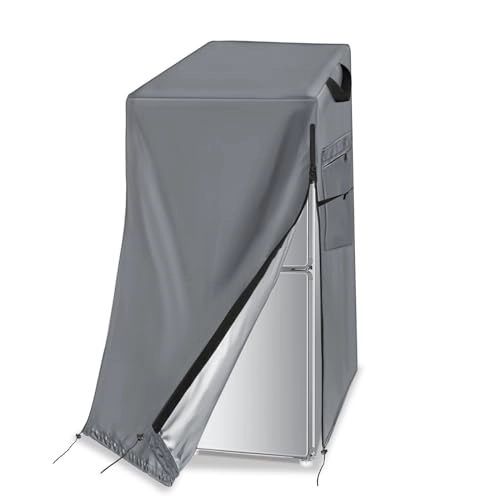 Refrigerator Cover - Waterproof Dustproof 21"W x 21"D x 37"H