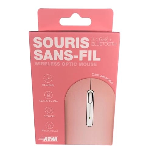 Wireless Quiet Mouse - Bluetooth Radio Frequency