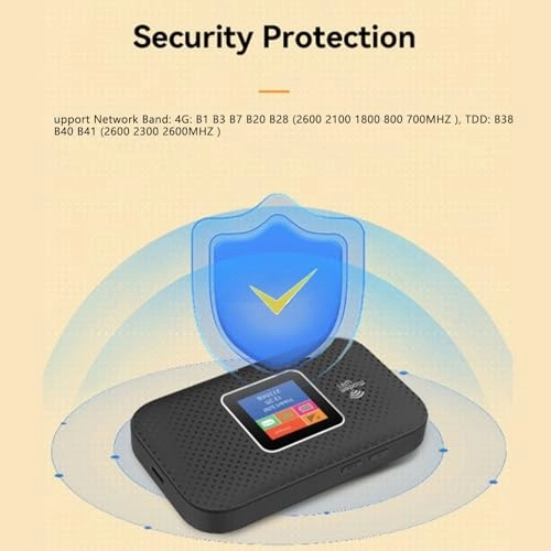 Portable WiFi Hotspot - 4G 5G LTE 802.11 b/g/n 300Mbps