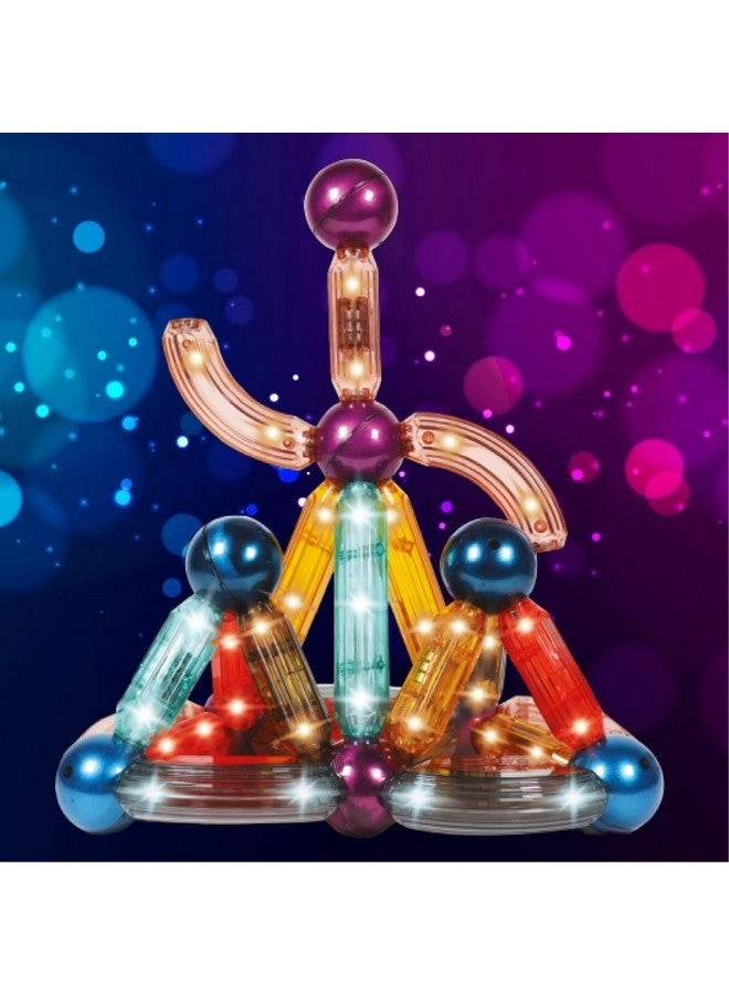 ToyMagic Magna LED Roundel Stick - Glow-in-the-Dark Magnetic