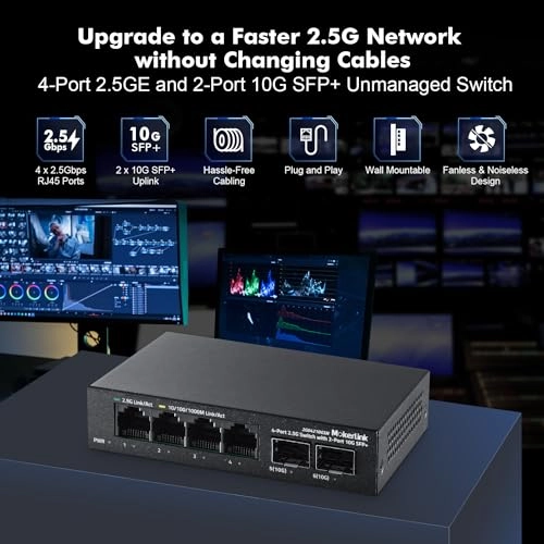 4x2.5G(Managed) 4-Ports