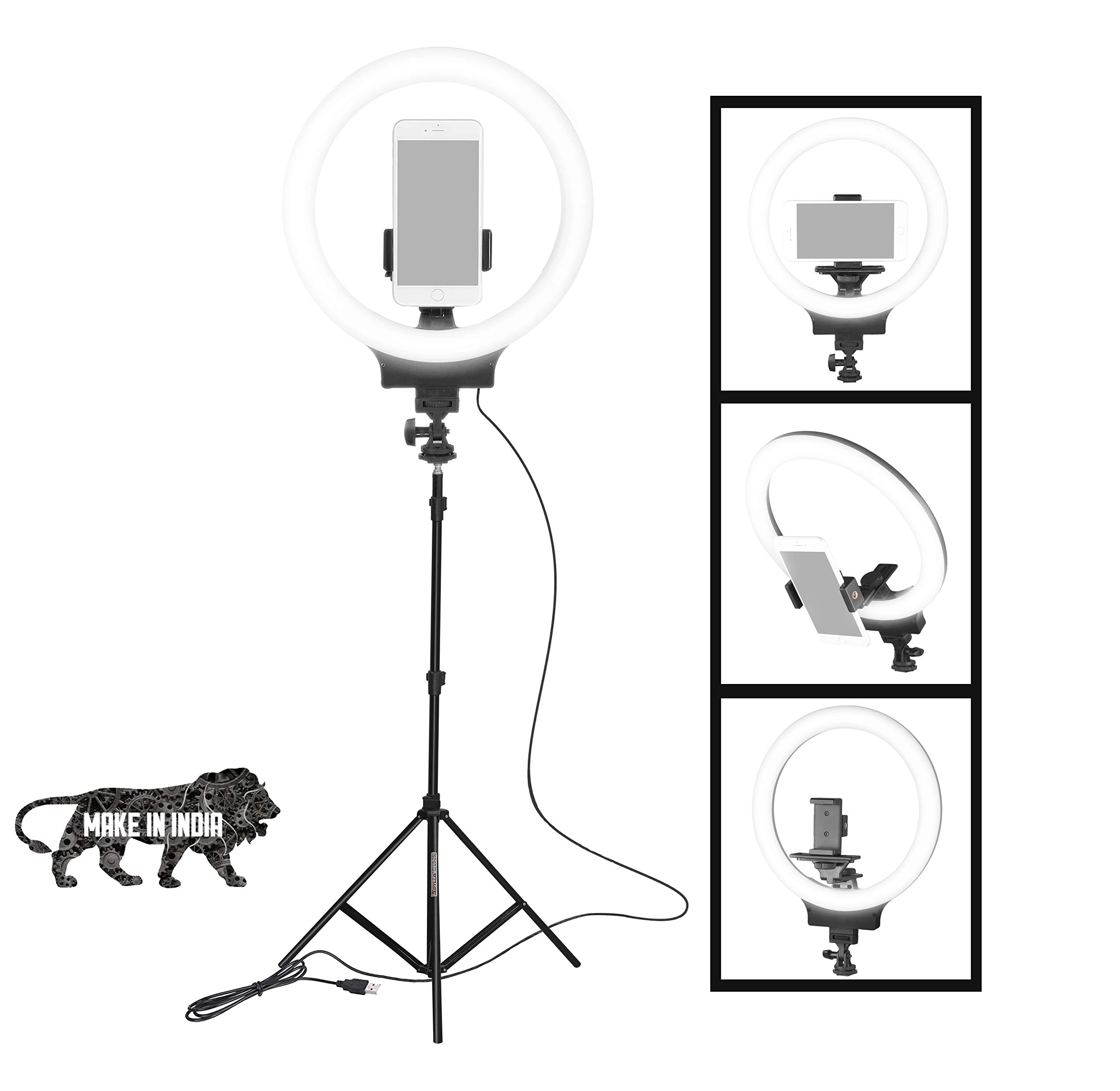 Mahajan Industries LED Ring Light - 10 Inch Bundle