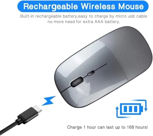 Wireless Mouse - Bluetooth & 2.4G