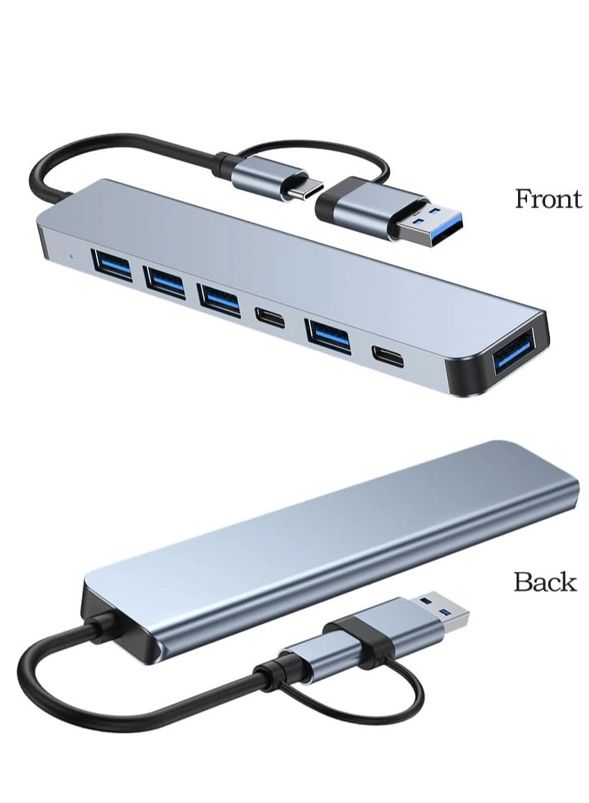 USB C Hub - 7 in 1 1 x USB 3.0