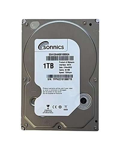 3.5" 7200rpm SATA (SON1TB35) - 1TB