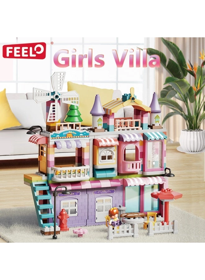 Girls Villa FL1161 - Building Blocks