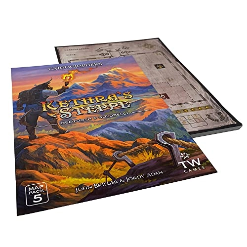 Cartographers: Map Pack 5 - Kethra's Steppe