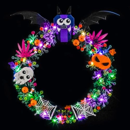 40825 Halloween Wreath - Light Kit DIY