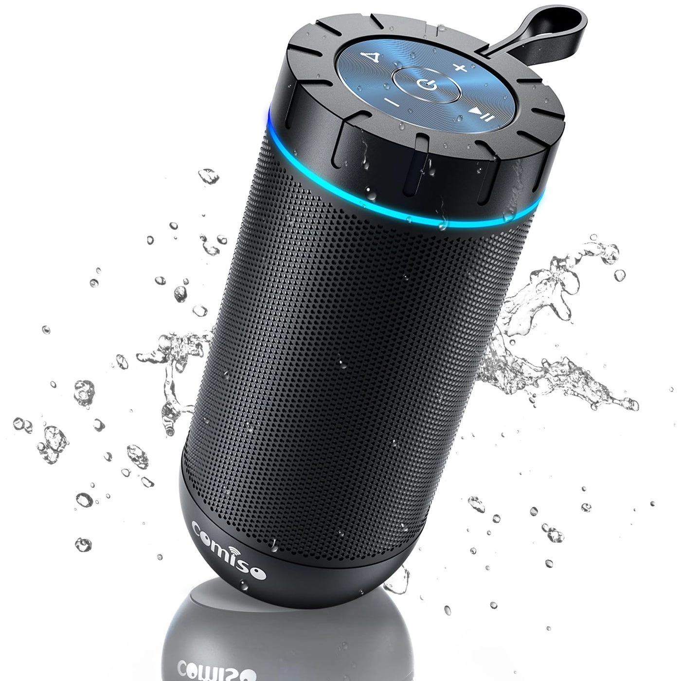 Portable Bluetooth Speaker - Waterproof Wireless 12H Playtime