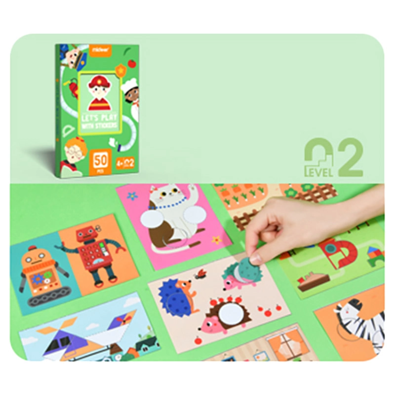 Let's Play With Stickers Sticker Book Level 2