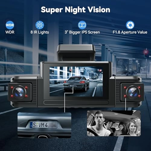 4 Channel Dash Cam - 4K 1080P