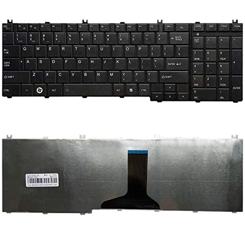 HEHXIALIO Keyboard for Toshiba Satellite - L670 L670D L675 L675D C660 C660D C655 L655 L655D C650 C650D L650 C670 L750 L750D