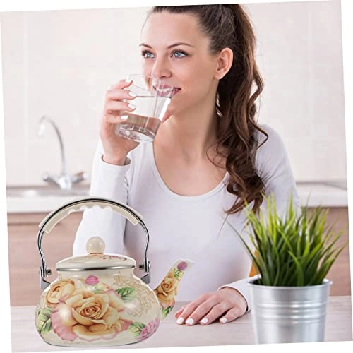 Enamel Tea Kettle - Enamel