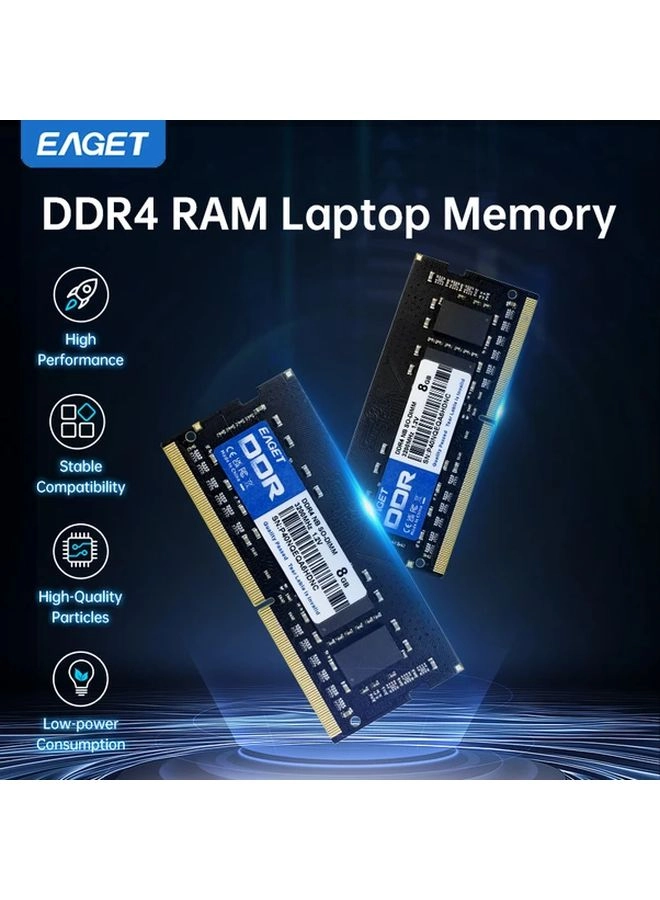 Laptop Memory - 8GB 3200MHz SODIMM DDR4
