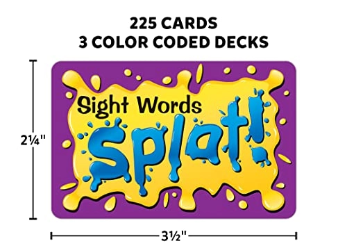 Sight Word Splat! Game, - Kid 225 pieces