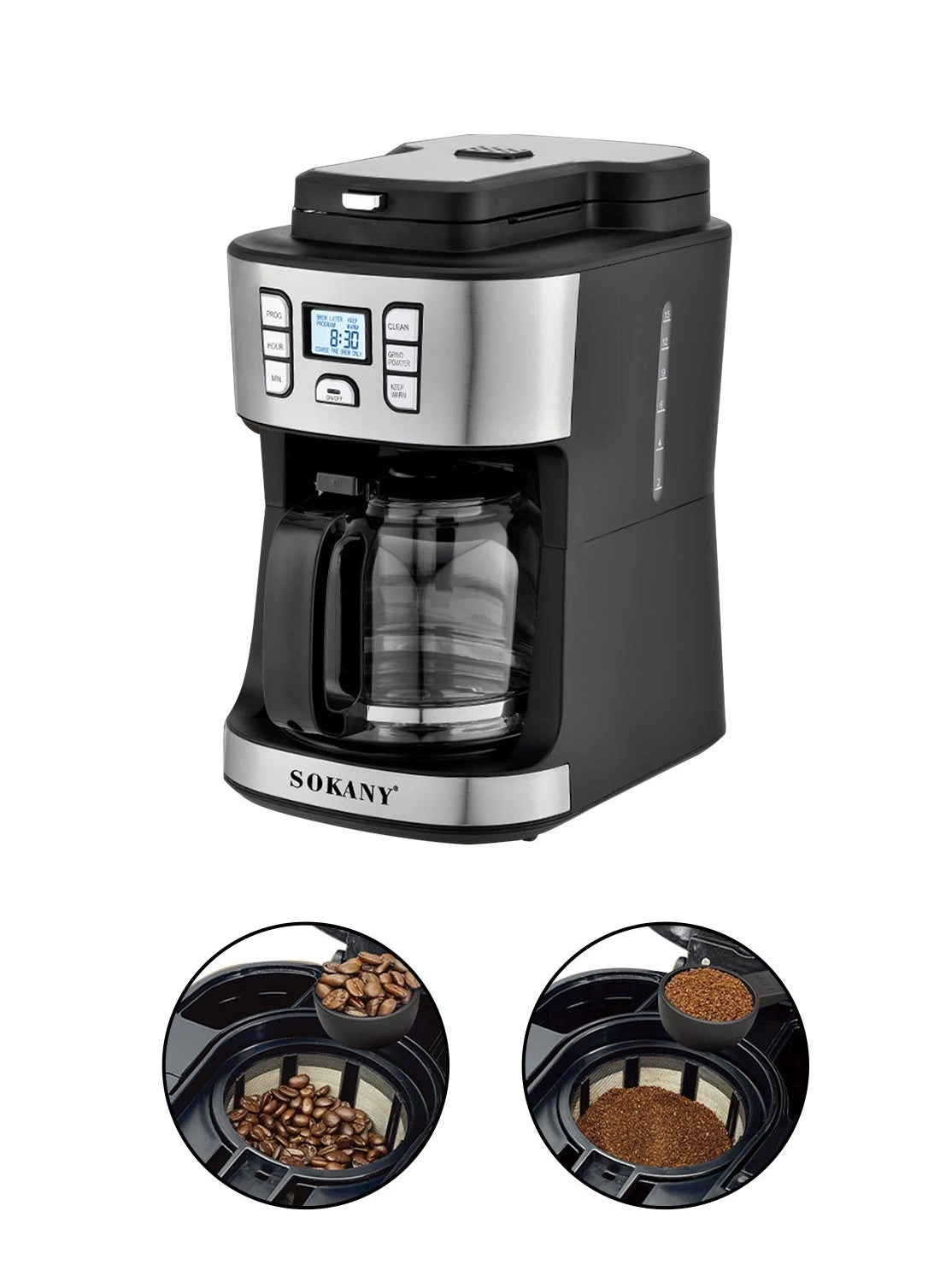 SOKANY Drip Coffee Maker SK-506E