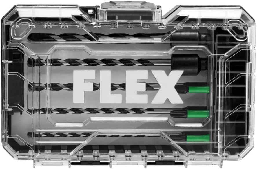 Drill and Drive Bit Set - Carbide-Tipped 10Piece