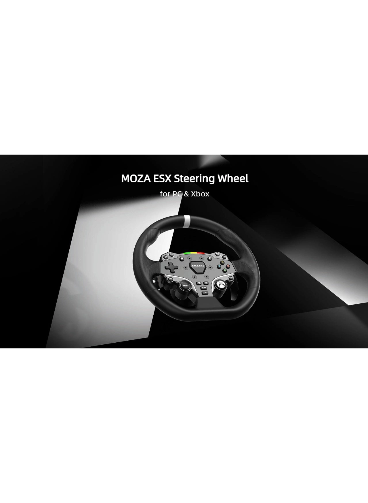 ESX Steering Wheel - black PC & Xbox