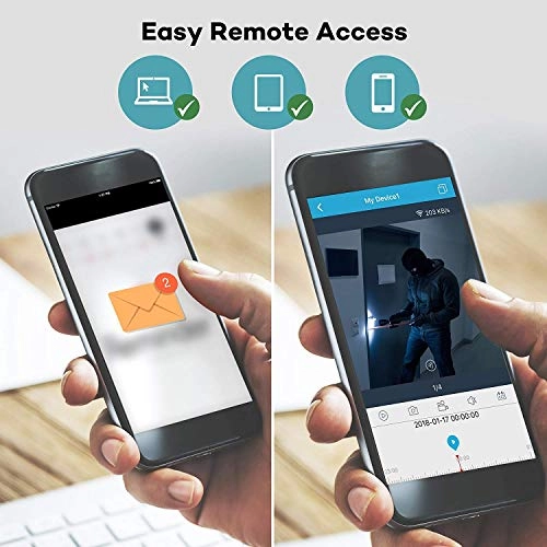 NV-IP-16R - 16CH + CA-IP-B36R - 8MP + 4TB Hard Drive