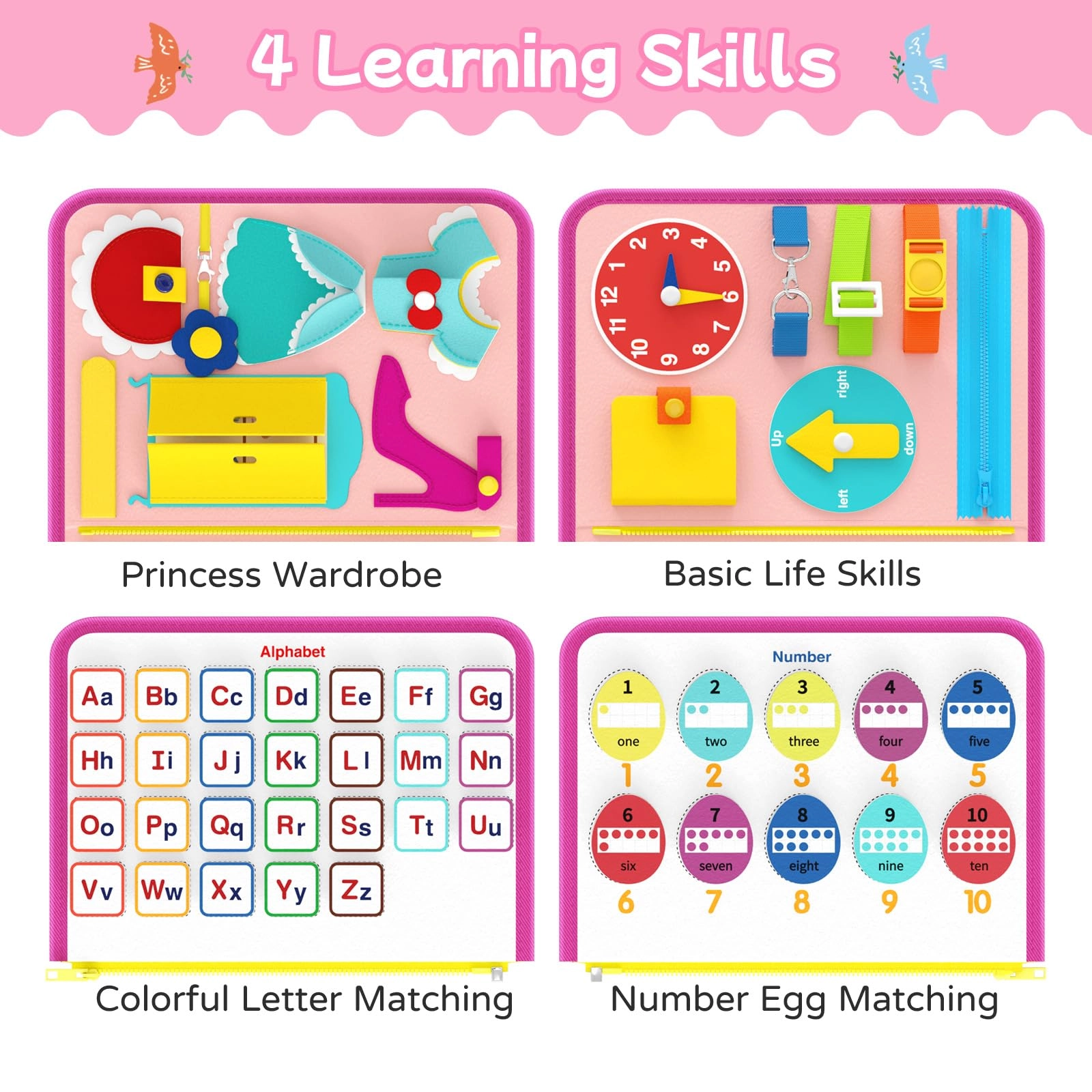 Busy Board - 3 4 Year Old 1.0 Count