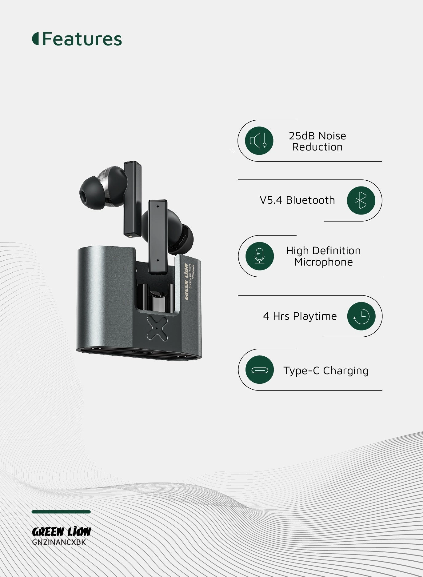 ZINC X Wireless Earbud