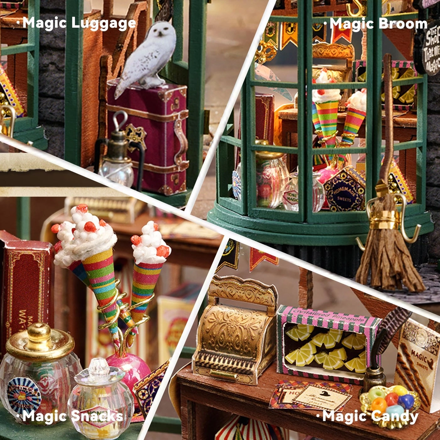 Dollhouse Miniature DIY House Kit - Dream Bottle Series 1:32