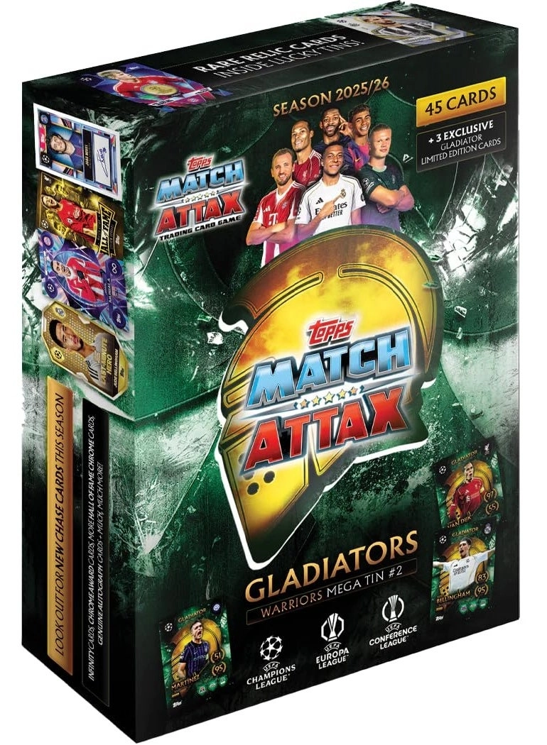 Match Attax 2025/26 - Mega Tin - 45pcs