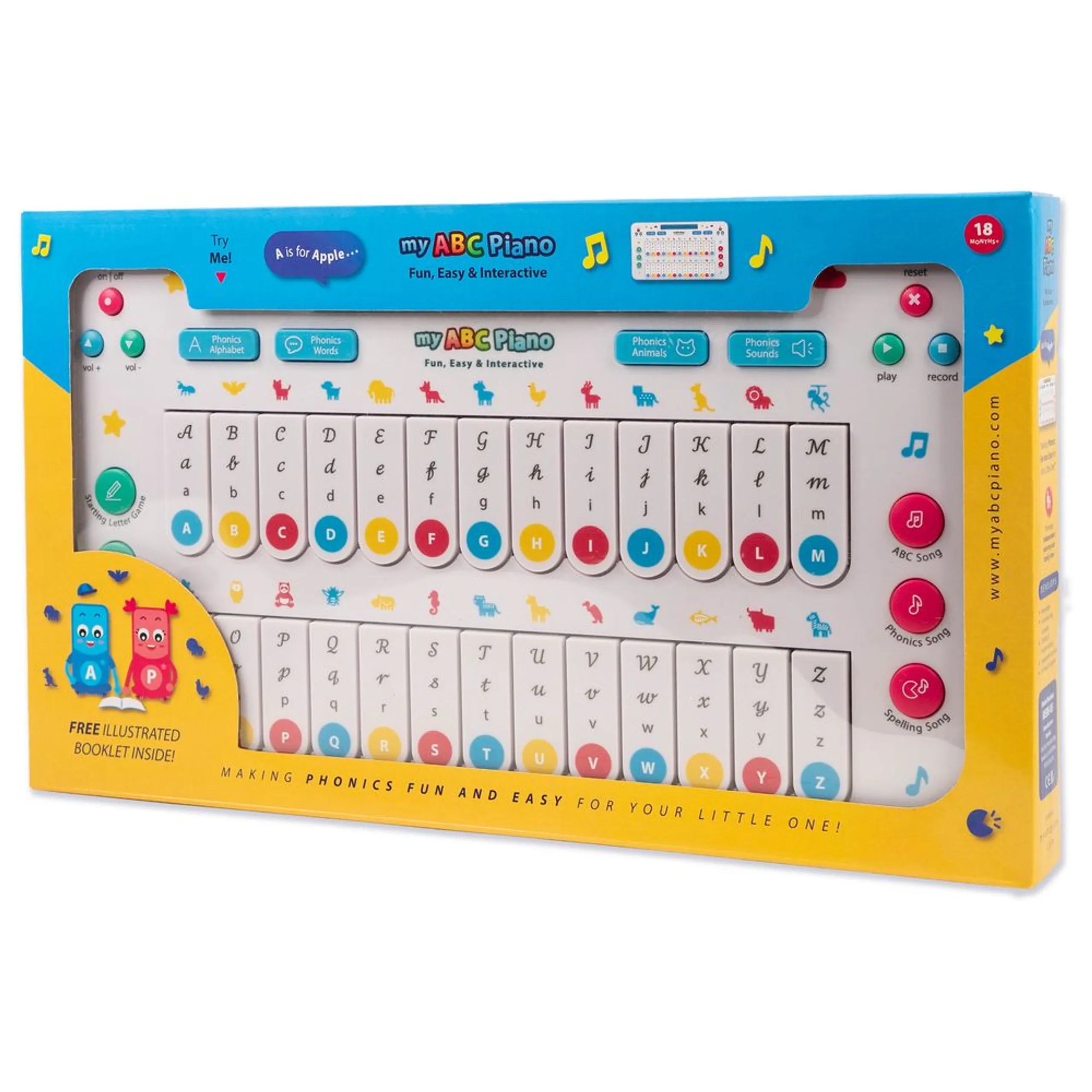 My ABC Piano - Suitable for 2 years & above