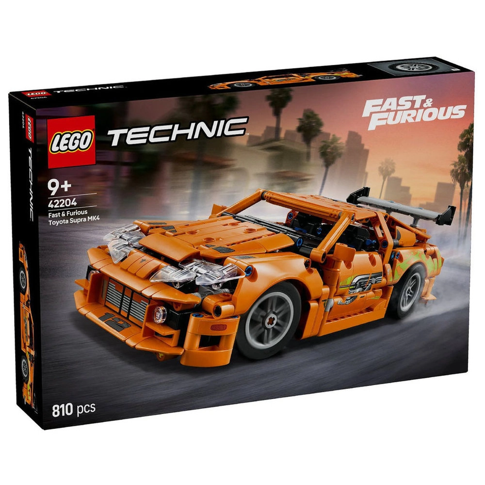 Fast and Furious LEGO Technic Toyota Supra MK4 (42204)